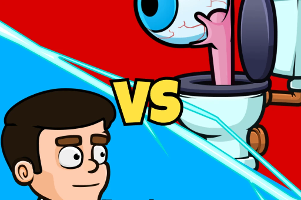 Eye Attack Toilet Monster War