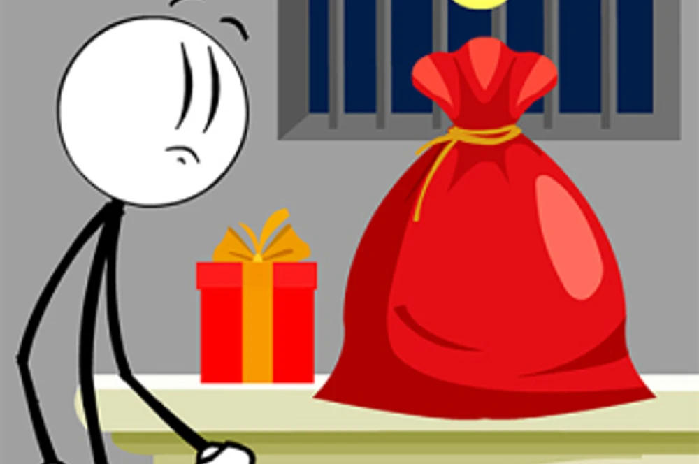 Merry Christmas Stickman