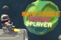 Moto Space Racing 2 Player