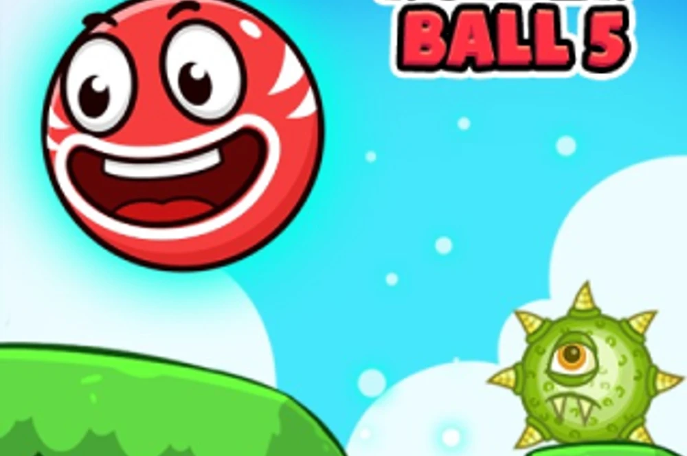 Red Bounce Ball 5